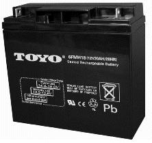 TOYO Sealed Lead Acid Battery 12V 18AH (6FM18) (Call To Order)