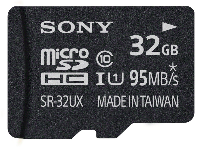Sony 32GB High Speed Class 10 UHS-1 Micro SDXC up to 95MB/s Memory Card  (SR32UXA/TQ)