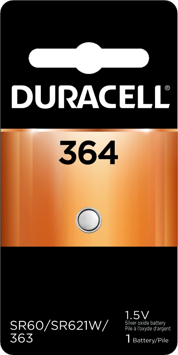 Duracell 364 1.5V Silver Oxide Battery (1 Battery)