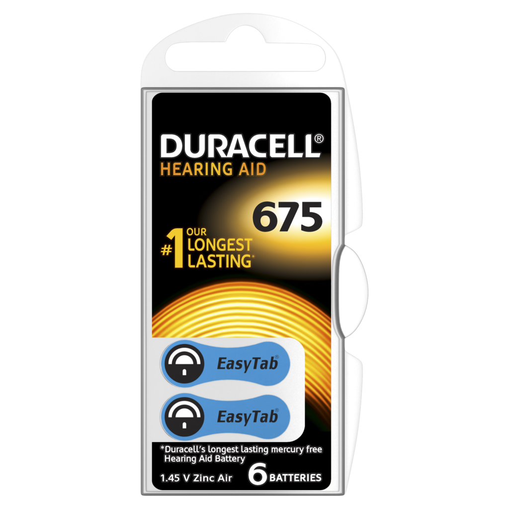 Duracell Hearing Aid Battery Size 675 (300 Pcs)