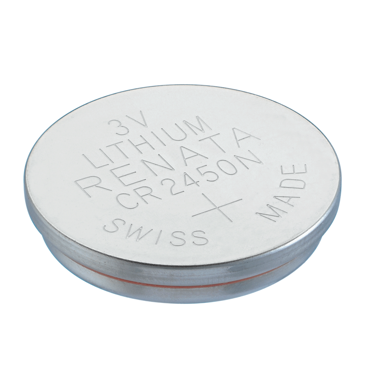 Renata CR2450N Battery 3V Lithium Coin Cell, Bulk