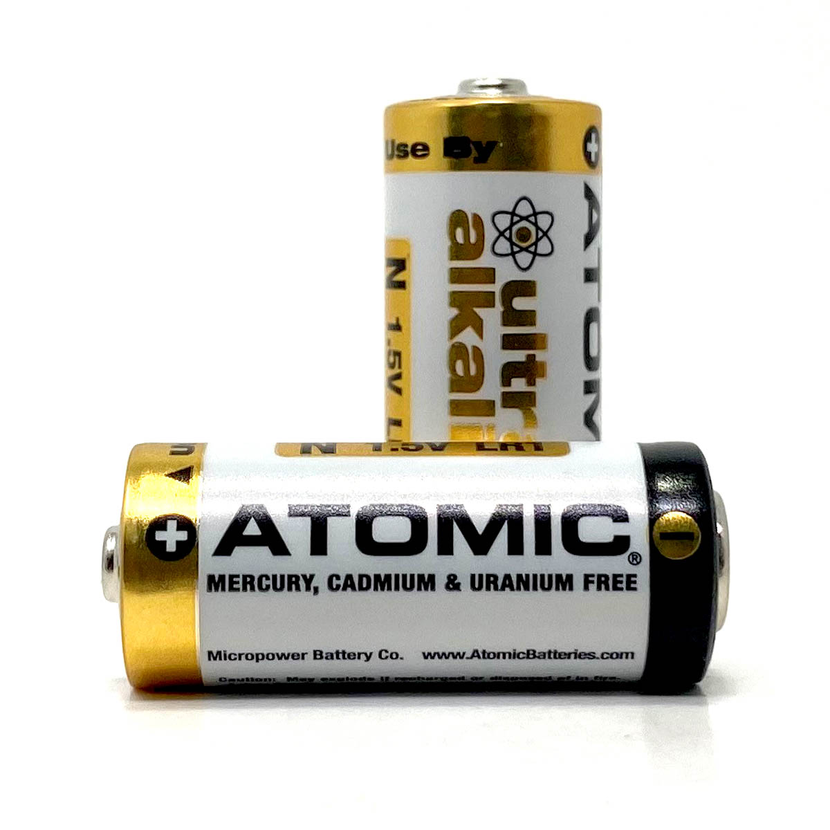 Atomic N-Cell LR1 Battery, Alkaline (Bulk) (500 Batteries)