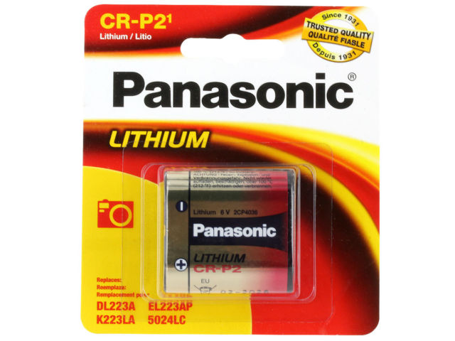 Panasonic CRP2 Photo Lithium Battery