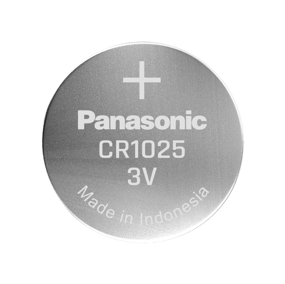 Panasonic CR1025 Battery 3V Lithium Coin Cell, Bulk