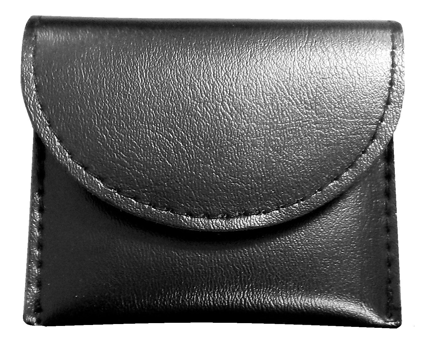 Deluxe Hearing Aid & Battery Carrying / Storage Leatherette Pouch (Black)