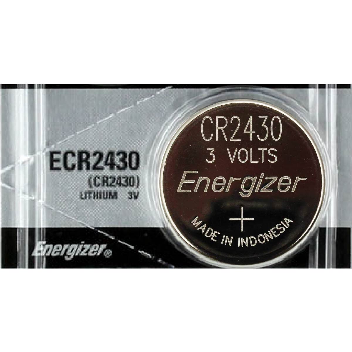 Energizer ECR2430 Battery 3V Lithium Coin Cell Battery (1PC)