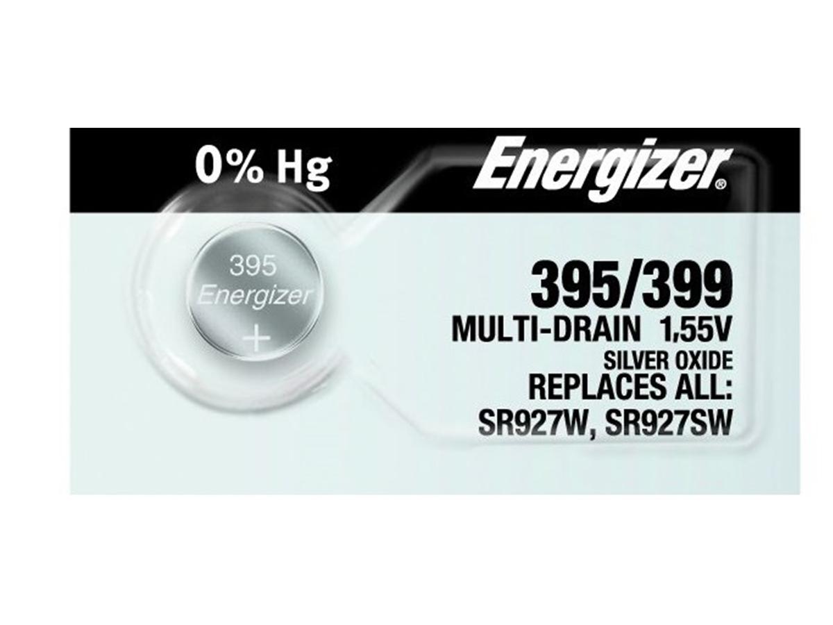 Energizer 395-399 Battery (SR927SW) Silver Oxide 1.55V (1PC)