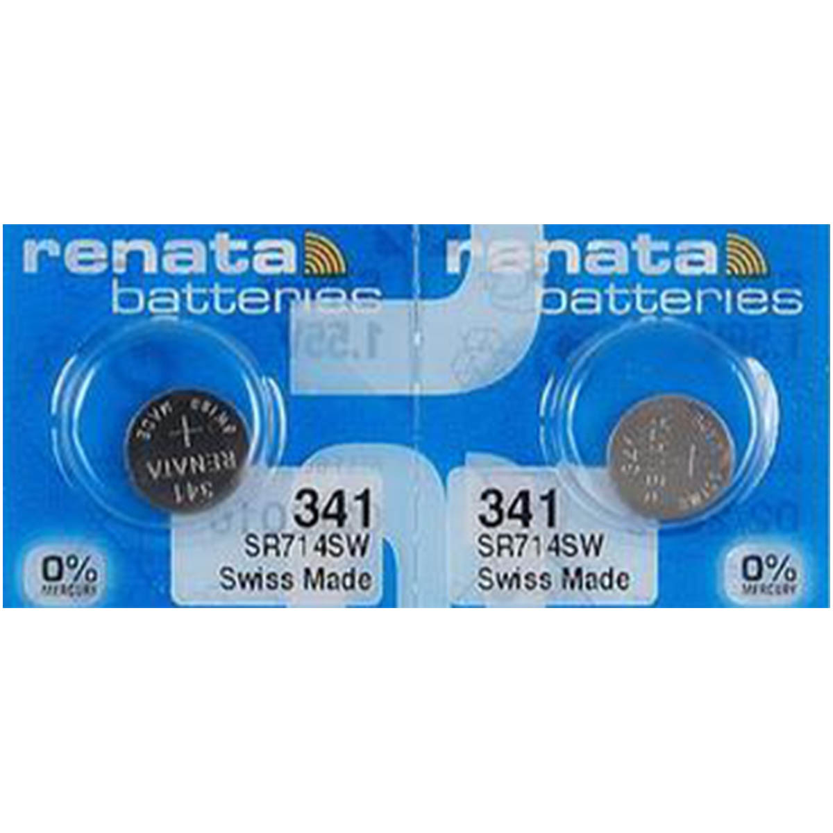 Renata 341 Battery (SR714SW) Silver Oxide 1.55V (1PC)
