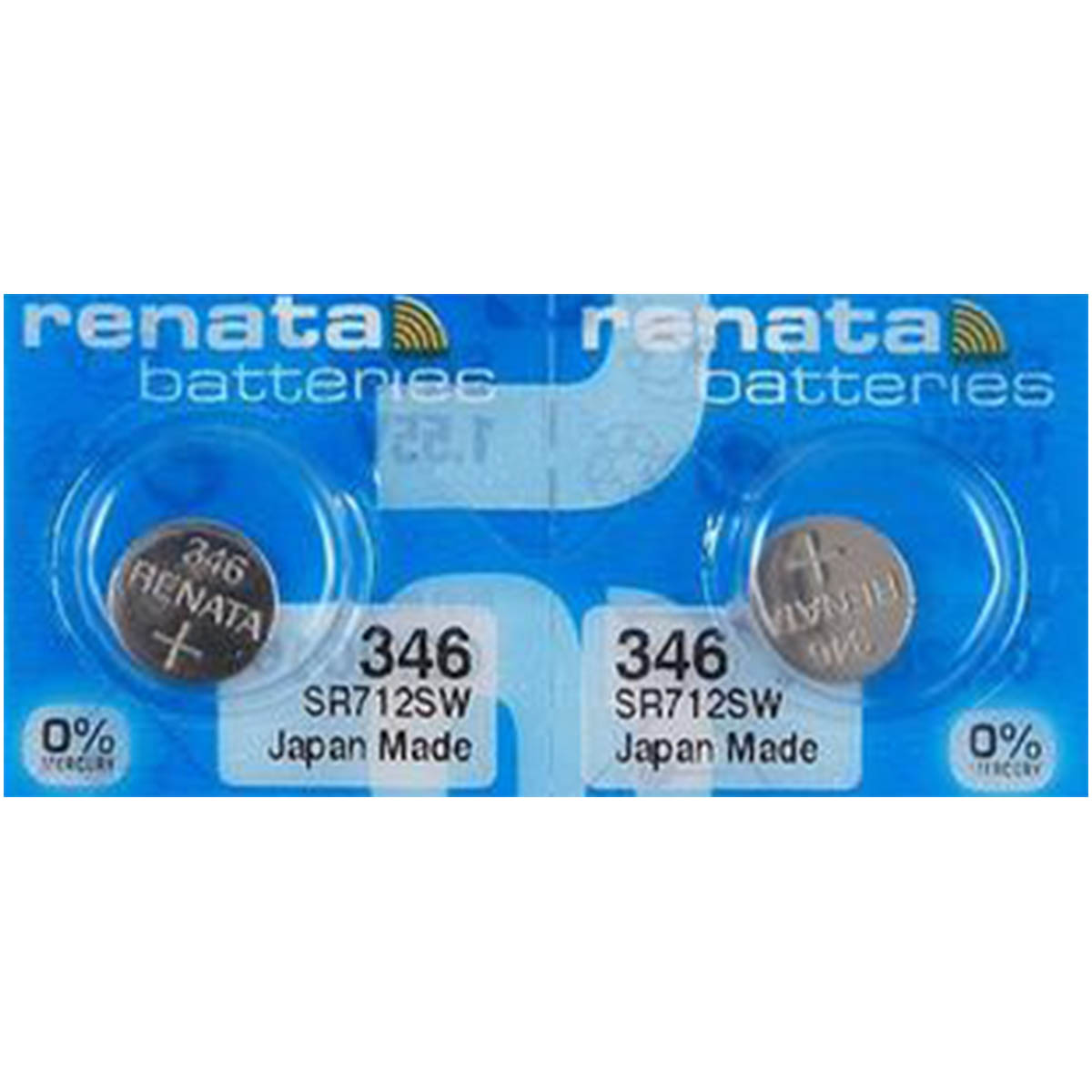 Renata 346 Battery (SR712SW) Silver Oxide 1.55V (1PC)