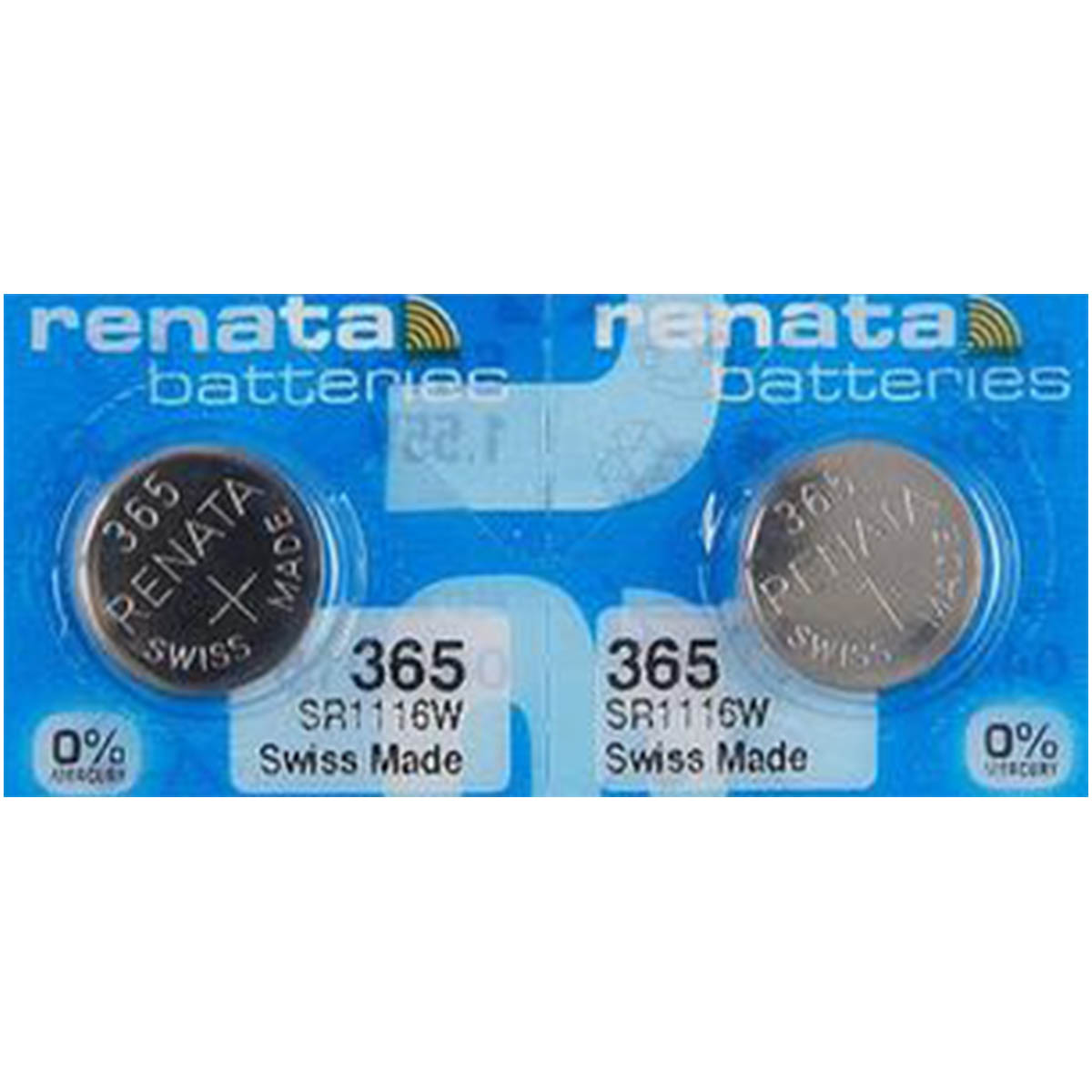 Renata 365 Battery (SR1116W) Silver Oxide 1.55V (1PC)