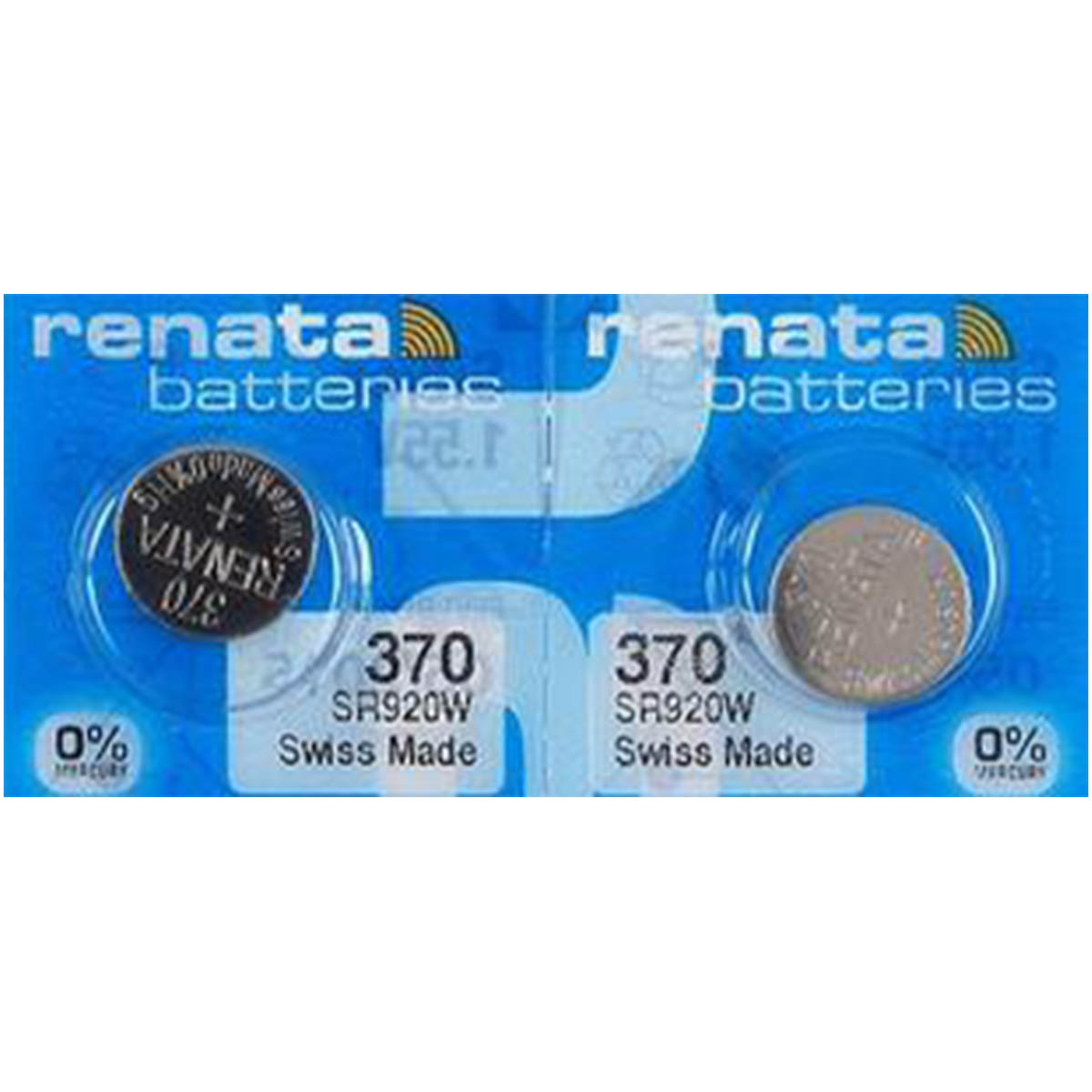 Renata 370 Battery (SR920W) Silver Oxide 1.55V (1PC)