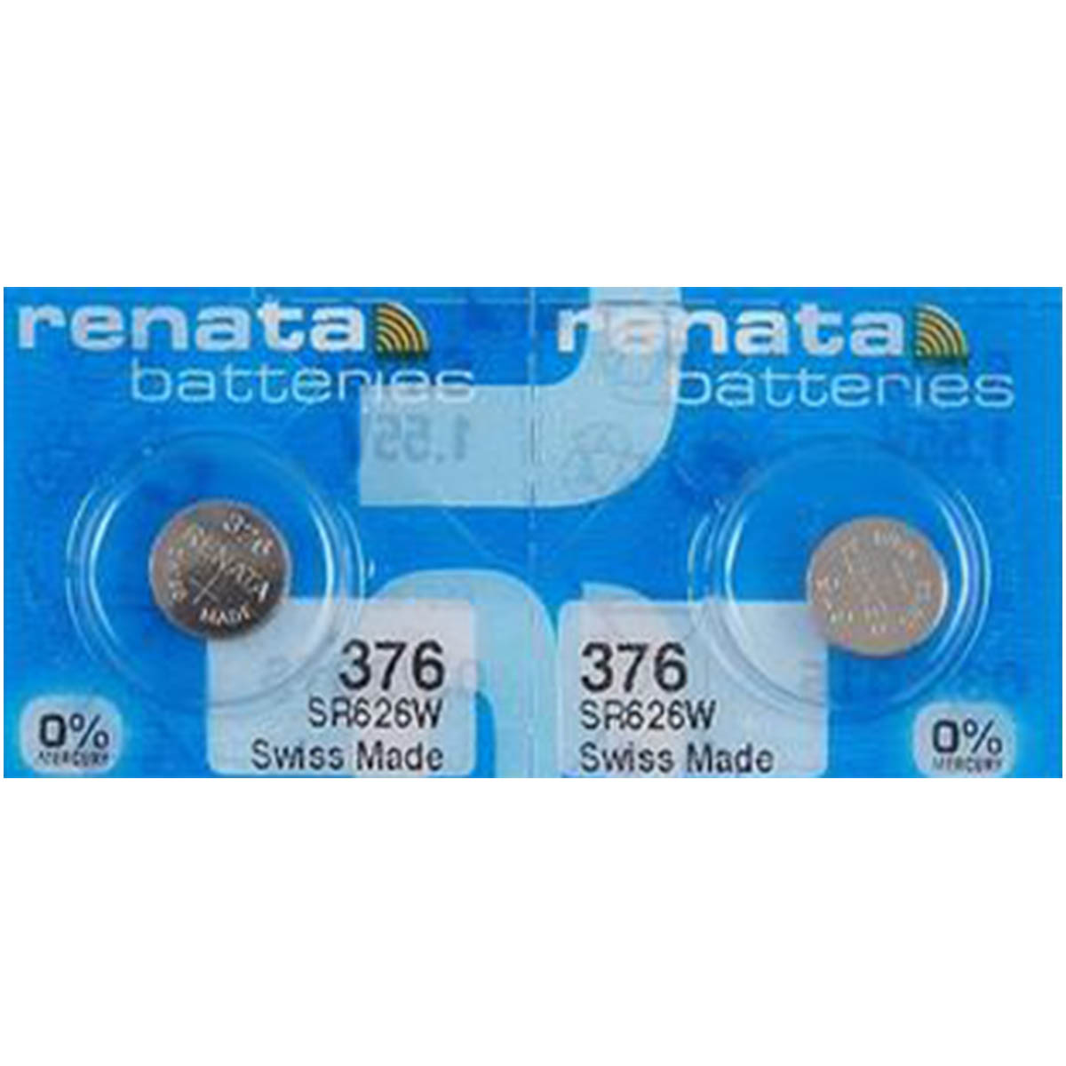 Renata 376 Battery (SR626W) Silver Oxide 1.55V (1PC)