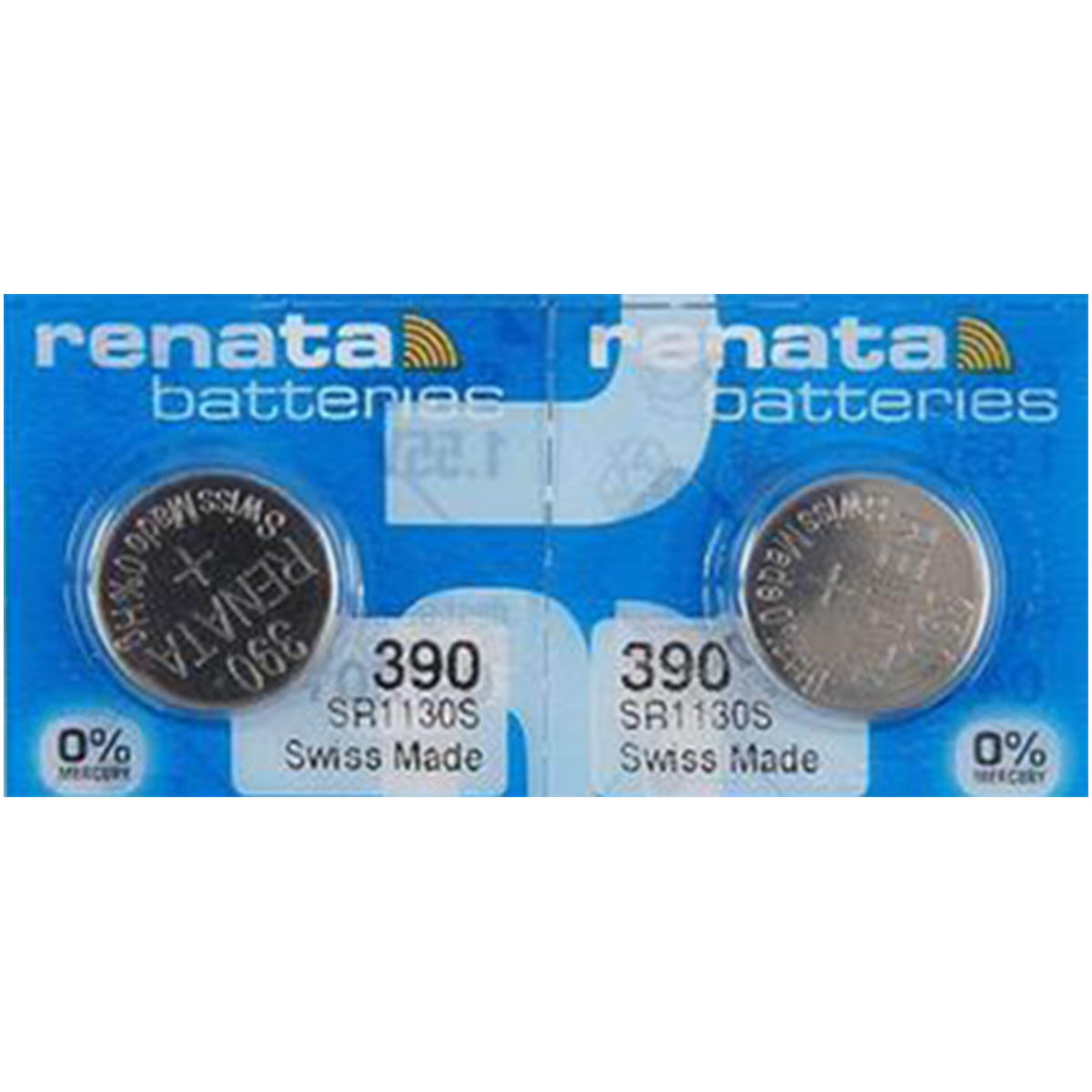 Renata 390 Battery (SR1130SW) Silver Oxide 1.55V (1PC)