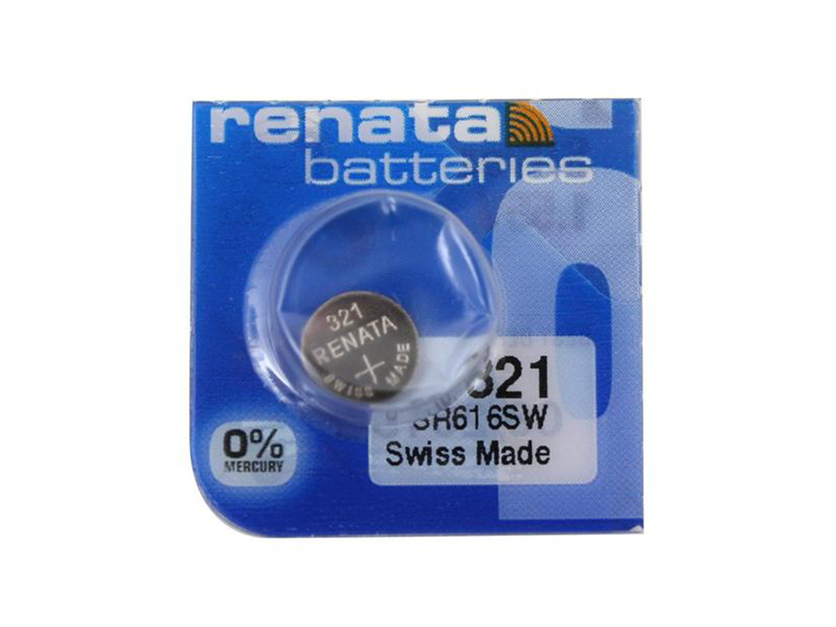 Renata 321 Battery (SR616SW) Silver Oxide 1.55V (1PC)