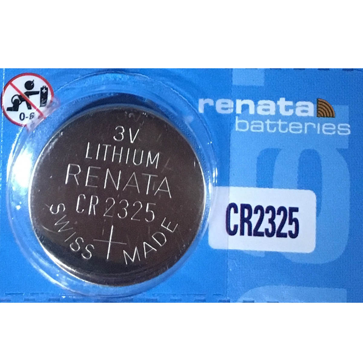 Renata CR2325 Battery 3V Lithium Coin Cell (1 pc.)