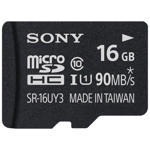 Sony 16GB micro SDXC Class 10 UHS-1 Memory Card (SR-16UY3A/TQ)