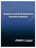 Power-Sonic Sealed Lead-Acid Batteries Technical Manual