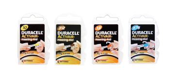 Duracell Hearing Aid Battery Specifications