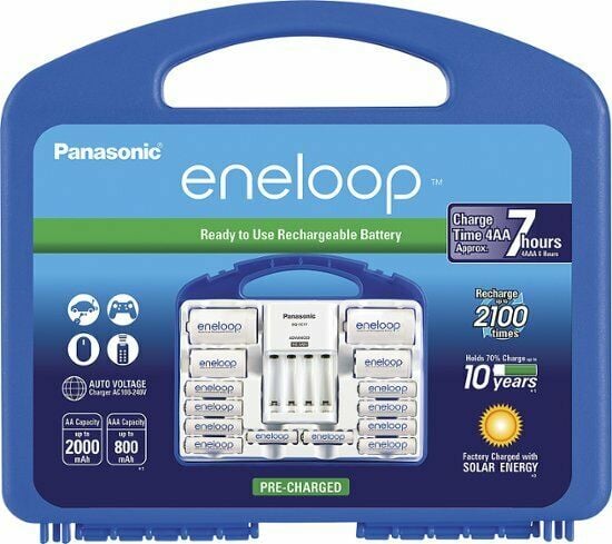 Panasonic Eneloop Pro AAA (950mAh) Pre-Charged Rechargeable Ni-MH Batteries  (8 Pack)