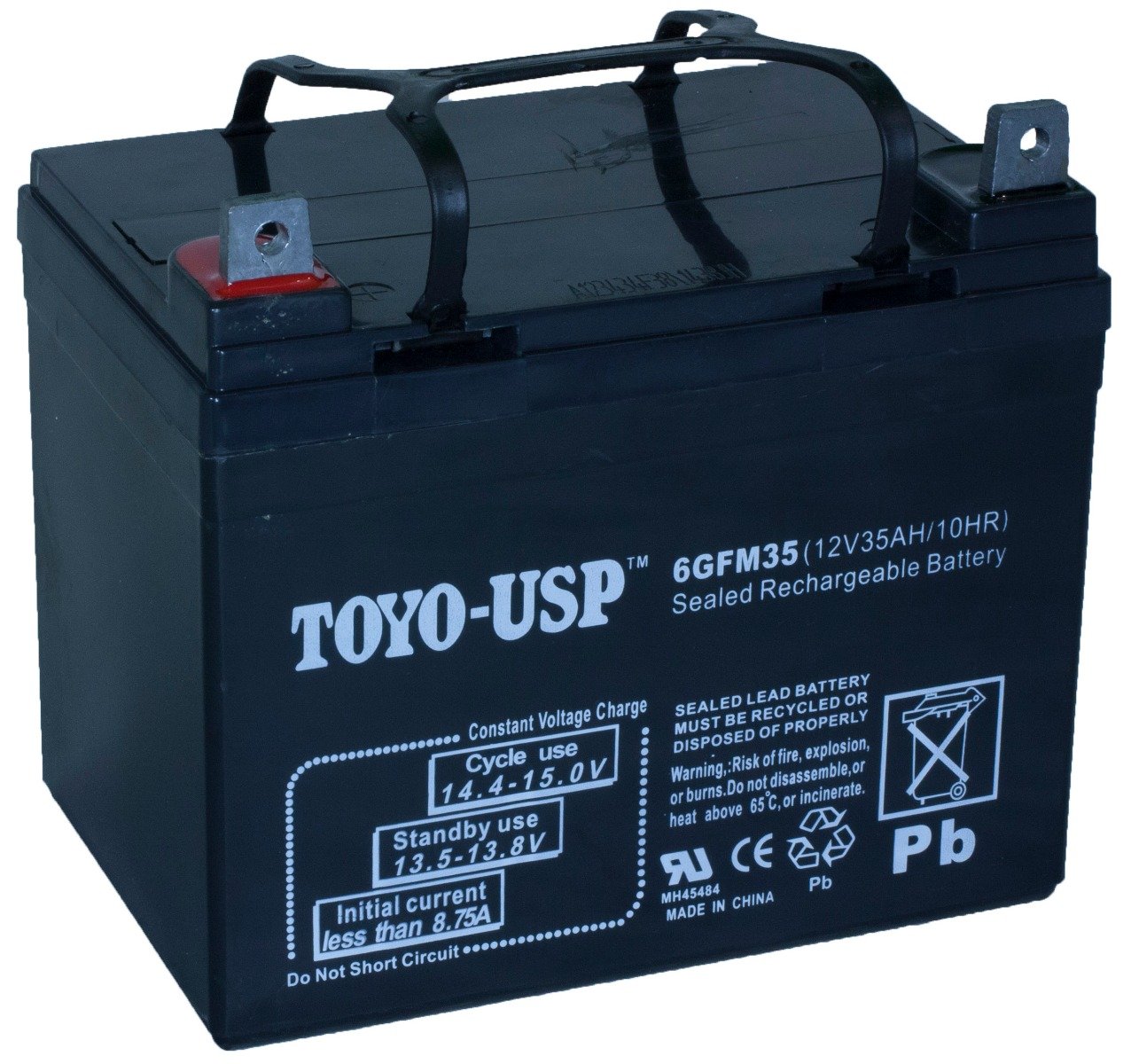 TOYO Sealed Lead Acid Battery 12V 35AH (6FM35) (Call To Order)