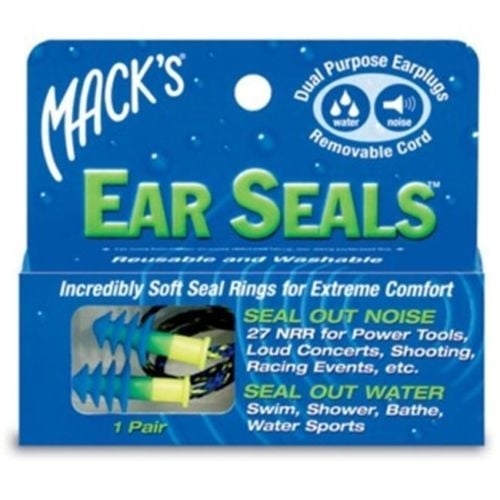 Ear Seals Dual Purpose Earplugs, 1 Pair