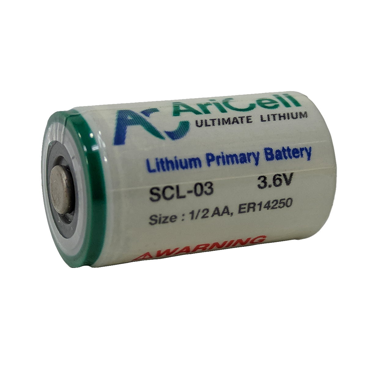 AriCell 1/2 AA Battery (SCL-03) (Lithium Thionyl Chloride)