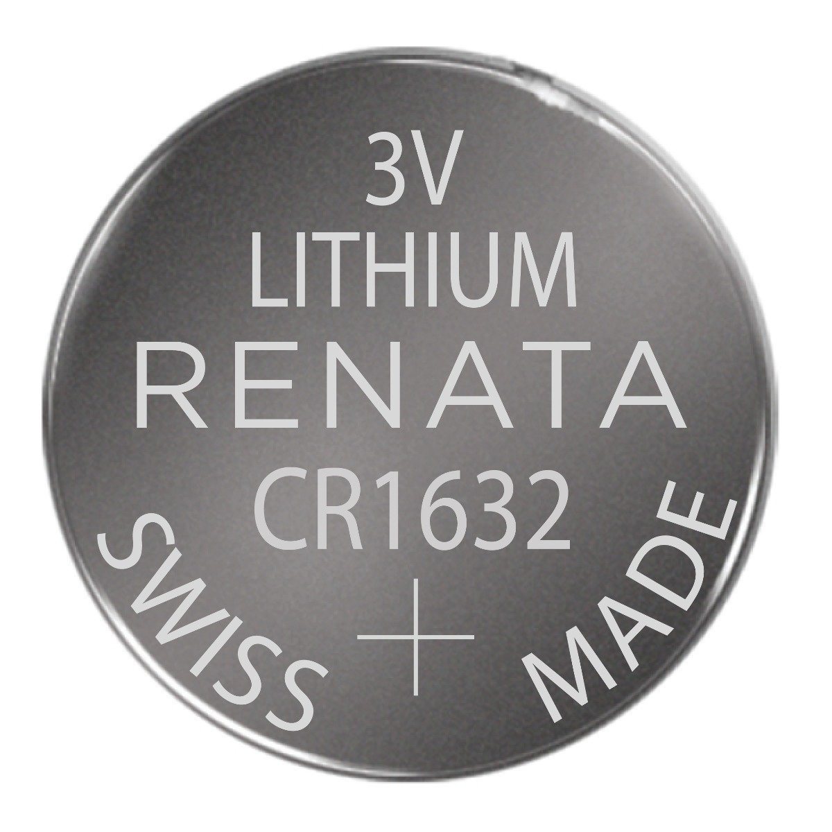 Renata CR1632 Battery 3V Lithium Coin Cell, Bulk