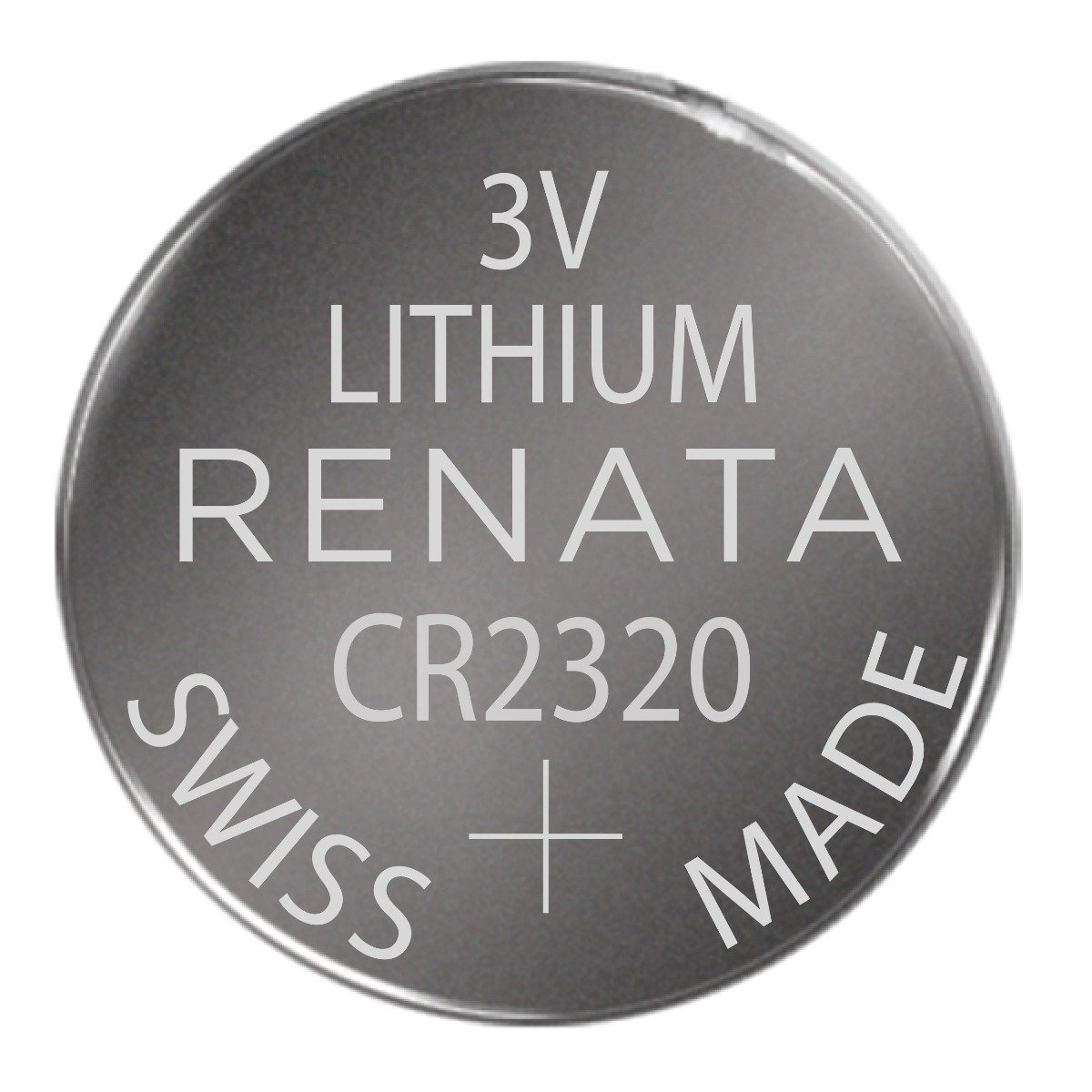 Renata CR2320 Battery 3V Lithium Coin Cell, Bulk