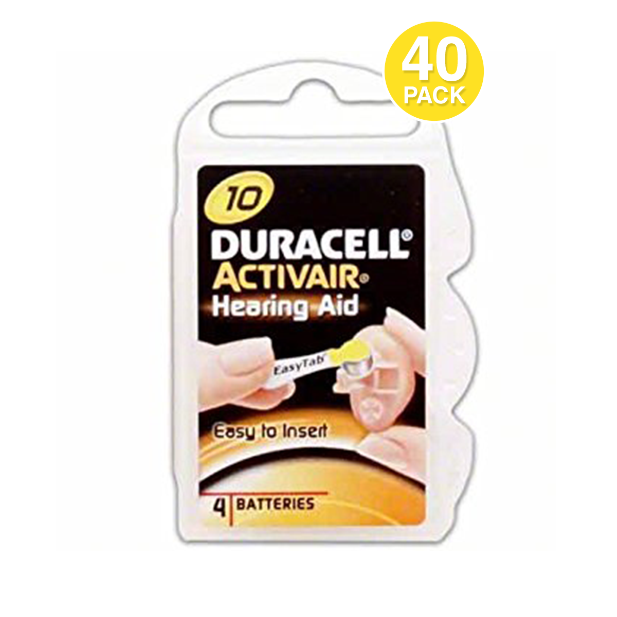 24x Duracell ActivAirHörgerätebatterienKnopfzellePR48Typ 13310mAh 