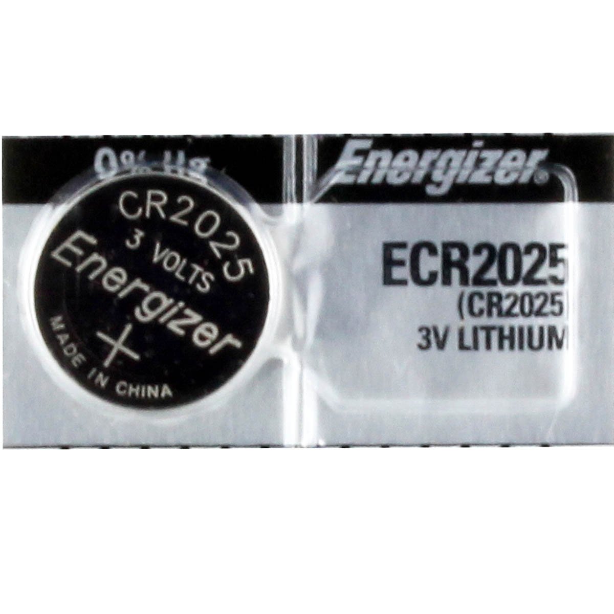 Energizer ECR2025 Battery 3V Lithium Coin Cell (1PC )