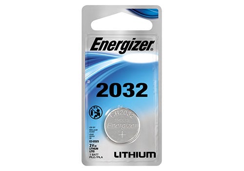 Energizer ECR2032 Battery 3V Lithium Coin Cell (1PC Blister Pack) (Child Resistant Packaging)