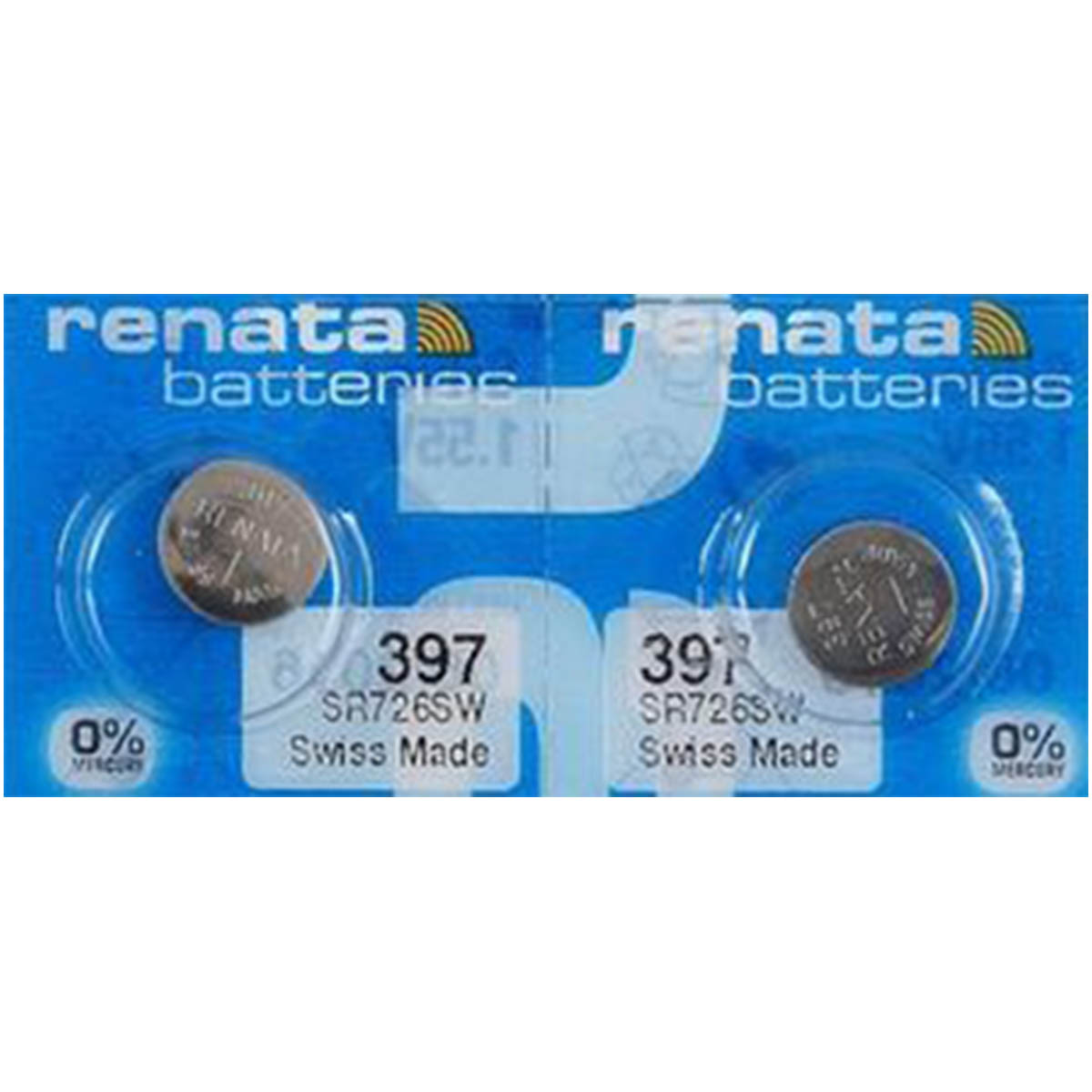 Renata 397 Battery (SR726SW) Silver Oxide 1.55V (1PC)