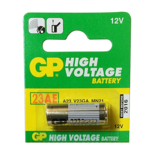 GP A23 (LR23A, LR23, 23A) 12-V Alkaline Super battery