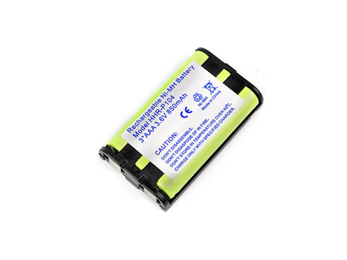Premium Batteries Panasonic HHR-P104 Cordless Phone Battery KX-FG6550 KX-FPG391