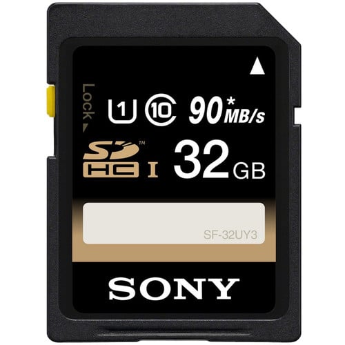 Sony 32GB SDHC UHS-I Class10 Memory Card (SF-UY3)