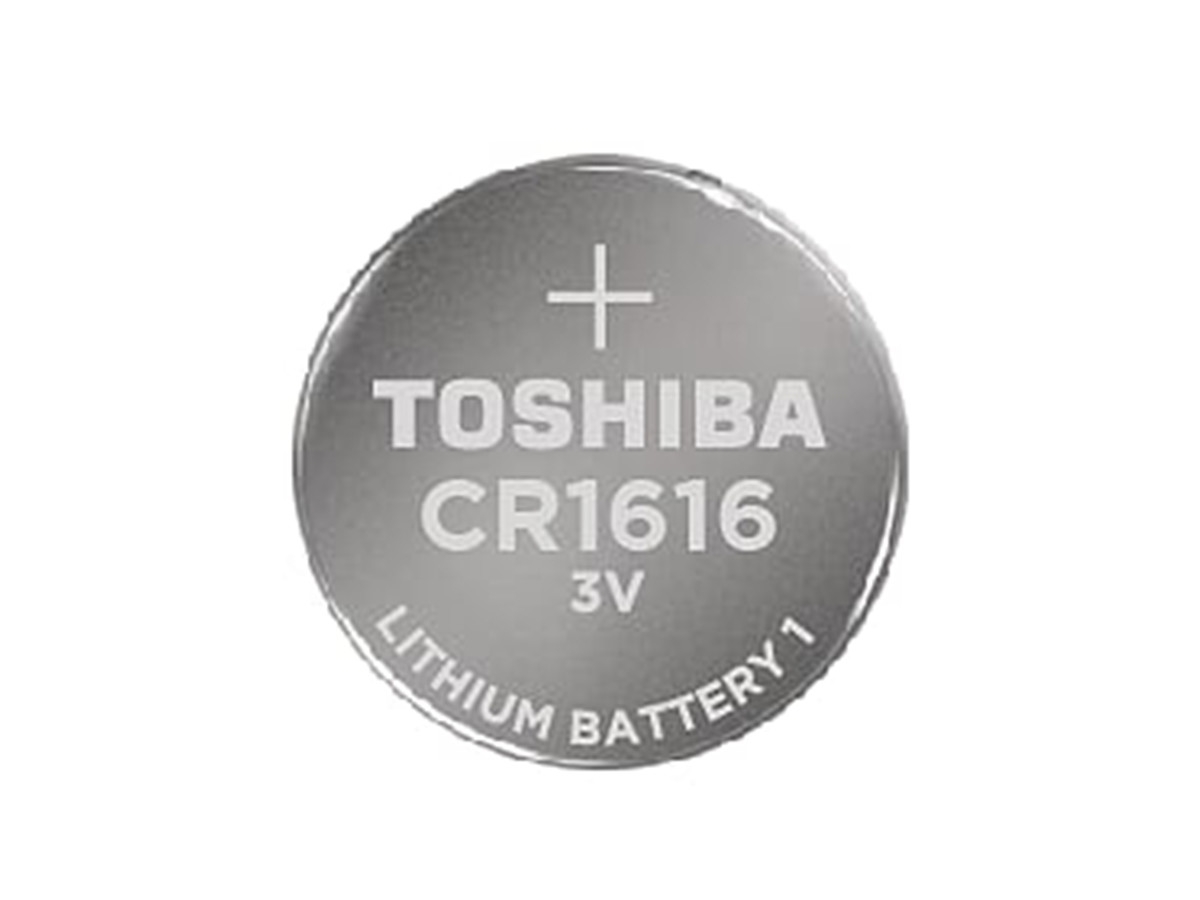 Toshiba CR1616 Battery 3V Lithium Coin Cell, Bulk