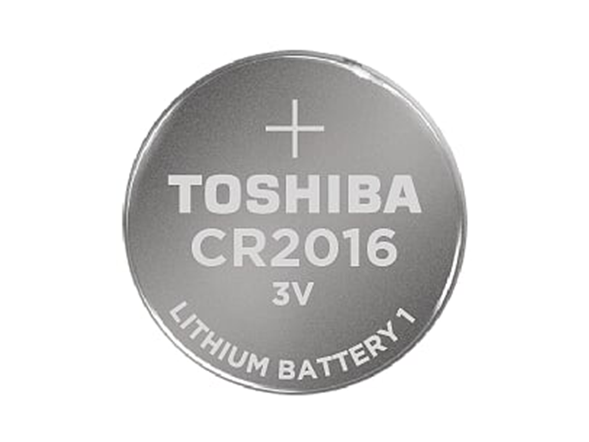 Toshiba CR2016 Battery 3V Lithium Coin Cell, Bulk