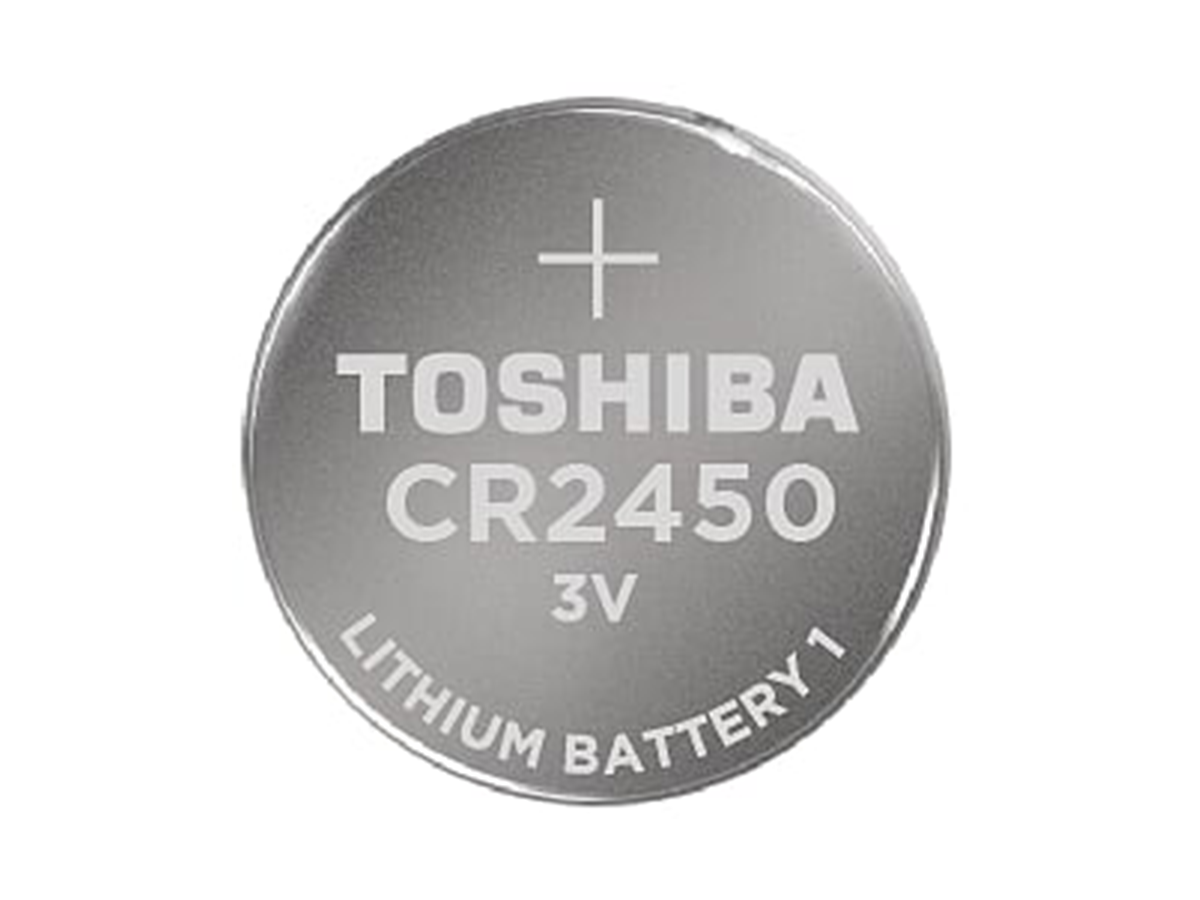 Toshiba CR2450 Battery 3V Lithium Coin Cell, Bulk