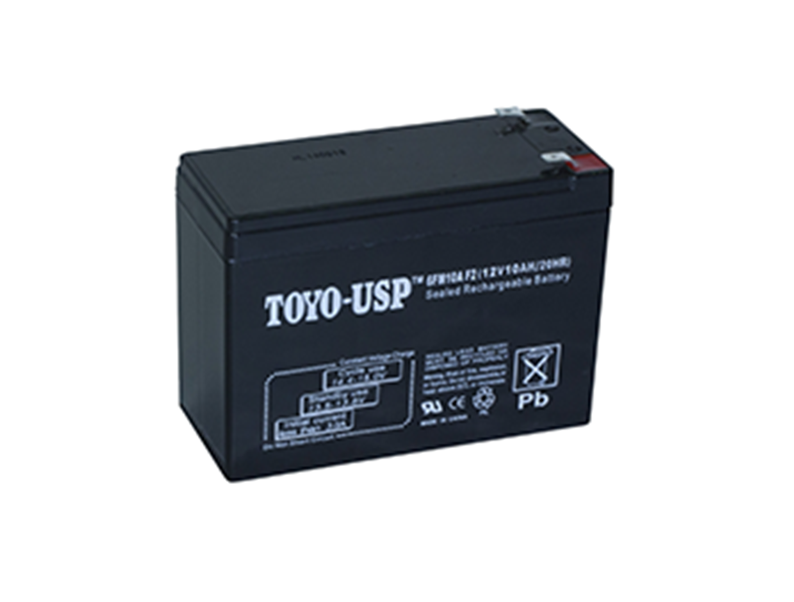 TOYO Sealed Lead Acid Battery 12V 10AH (6FM10) (Call To Order)