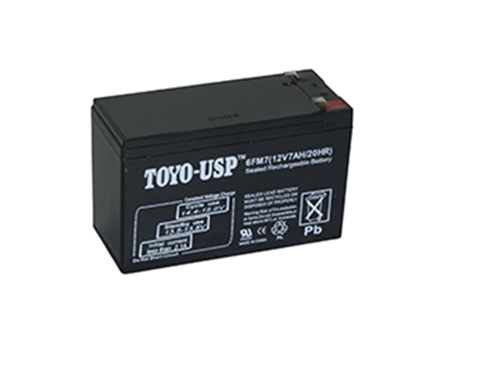 Toyo Sealed Lead Acid Battery  12V 7AH (Call To Order)