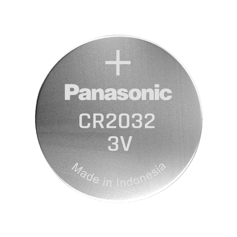 universitetsområde marathon Luftfart Panasonic CR2032 Lithium 3V Coin Cell Battery, Bulk