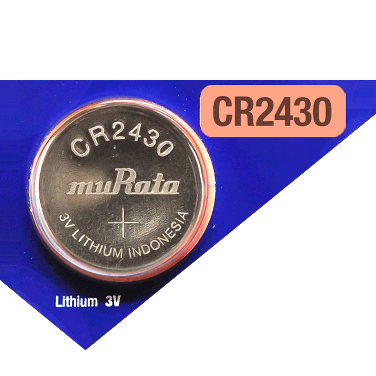 Murata CR2430 Battery 3V Lithium Coin Cell (1 pc) (formerly SONY)