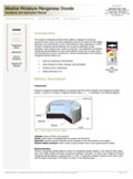 Energizer Alkaline Miniature Manganese Dioxide; Handbook and Application Model